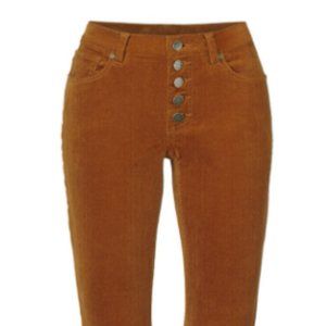 Button Fly Skinny Corduroy